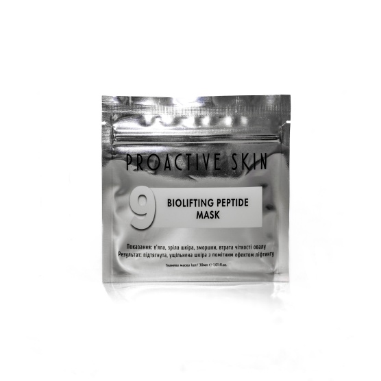   Proactive Skin - Пептидна тканинна маска 30мл.